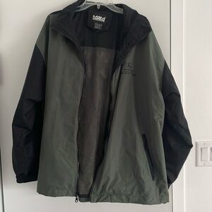 M3M Gear XL 100% Polyester Jacket-John Deere Harvester Logo